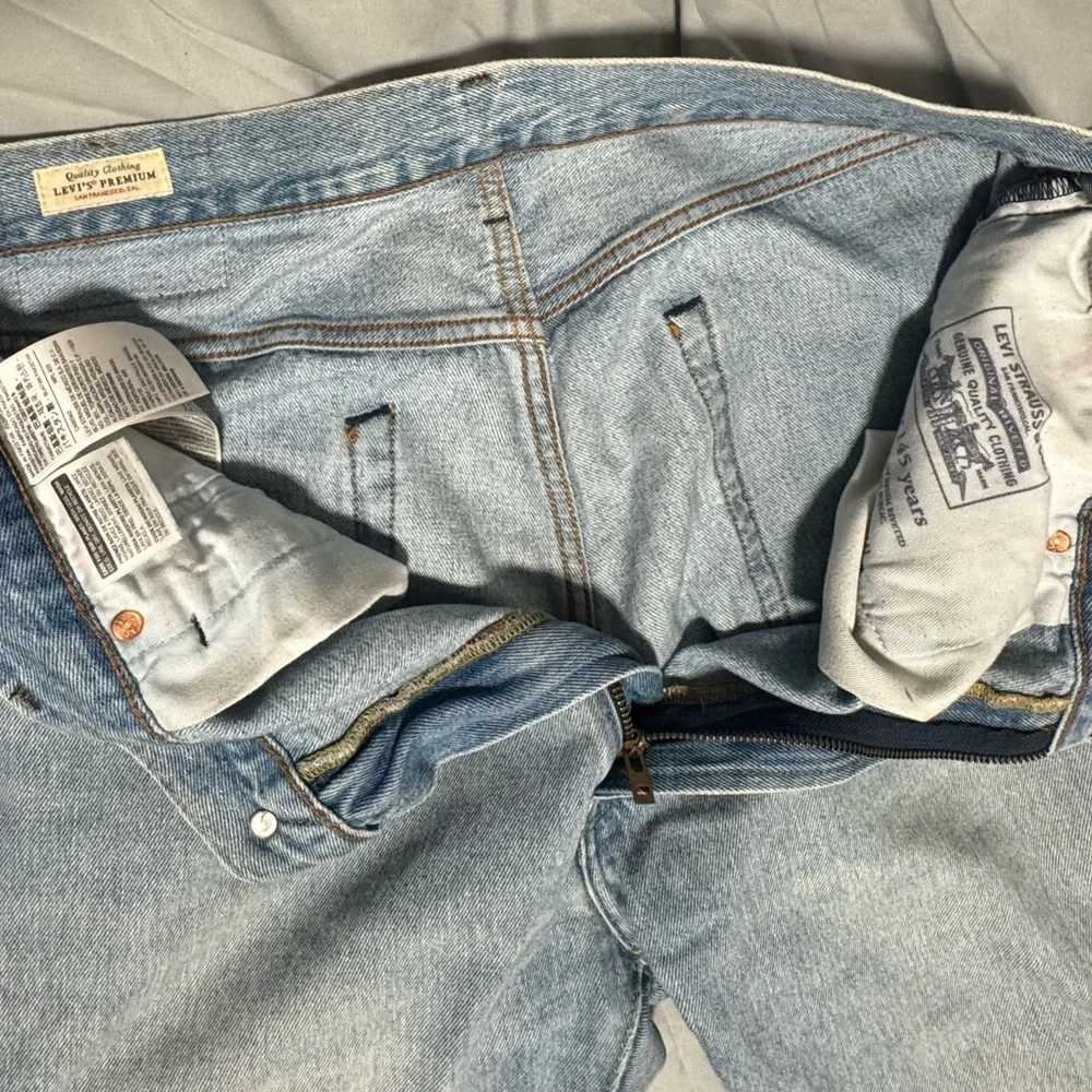 Levi's Light Blue Men's Straight Jeans